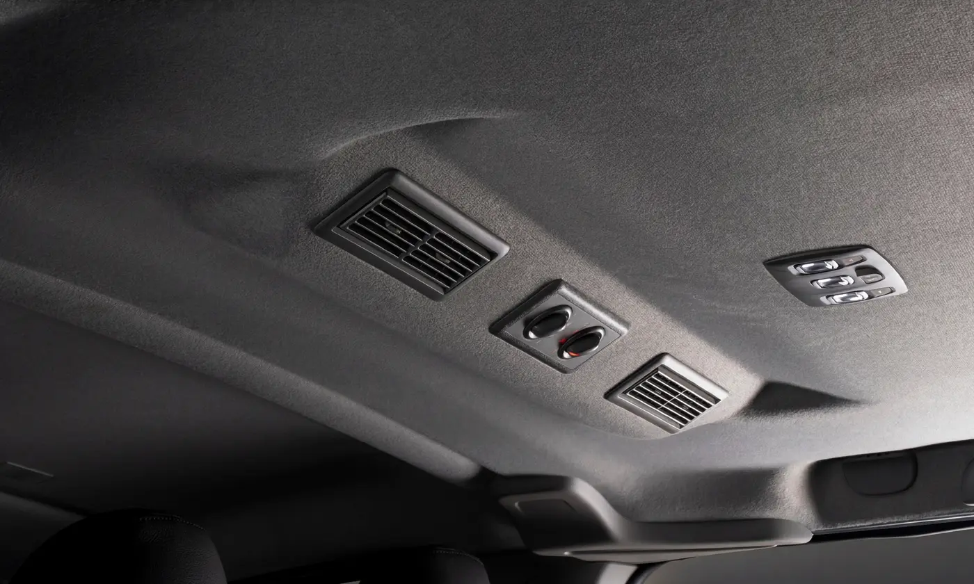 Rear Aircon Controls