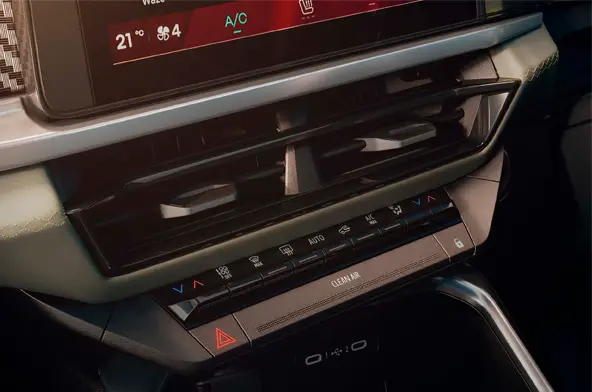 automatic dual zone air conditioning