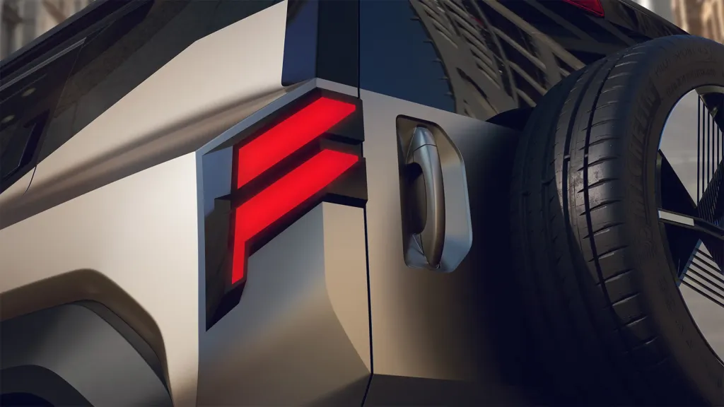 rear door handle
